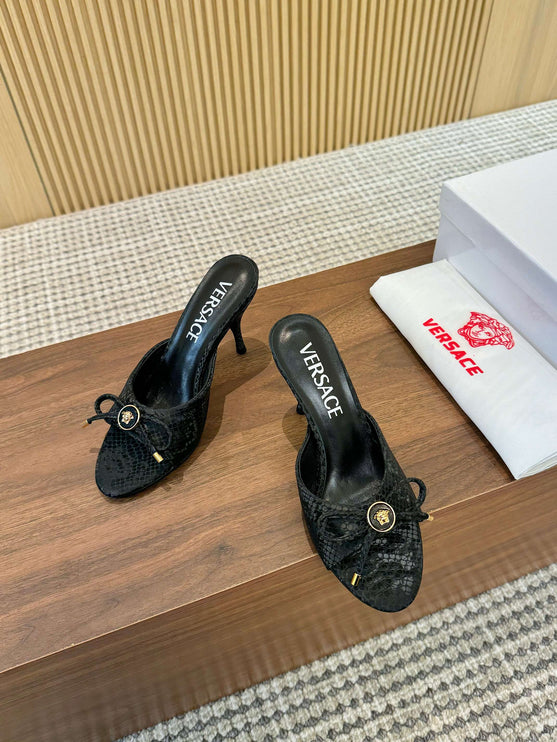 VC Talons croco noir