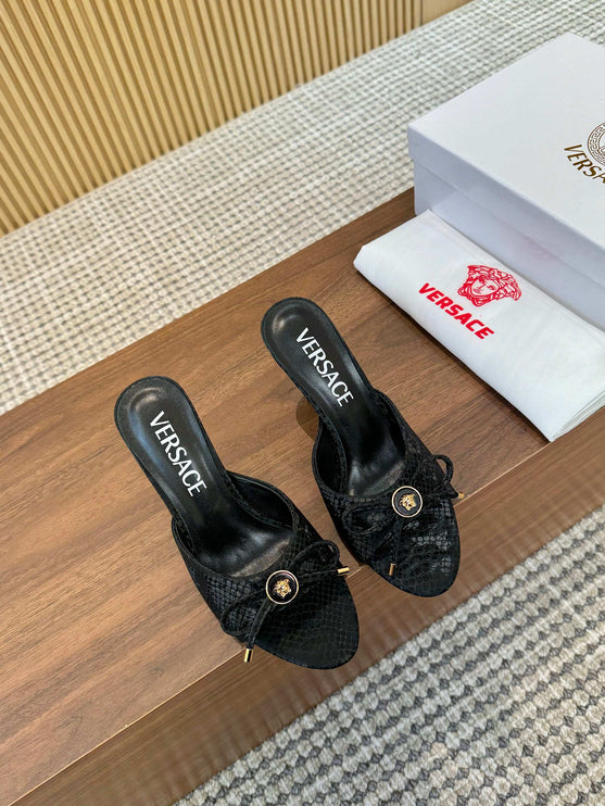 VC Talons croco noir