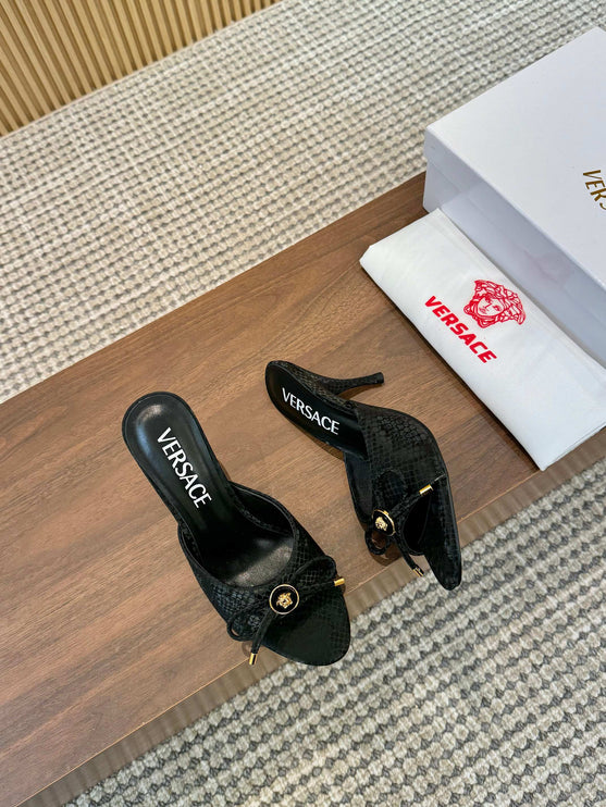 VC Talons croco noir
