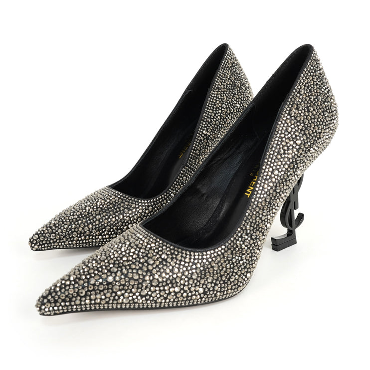 YSL Talons argenté