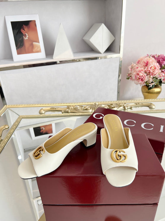 GC Talons épais blanc